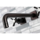 Millennium Two-Handle 3-Hole Wall Mount Tub Faucet