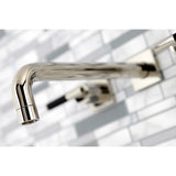 Kaiser Two-Handle 3-Hole Wall Mount Tub Faucet