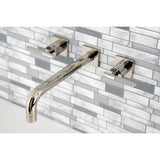 Kaiser Two-Handle 3-Hole Wall Mount Tub Faucet
