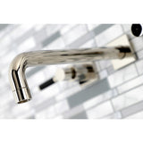 Kaiser Two-Handle 3-Hole Wall Mount Tub Faucet