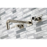 Concord Two-Handle 3-Hole Wall Mount Tub Faucet