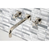 Concord Two-Handle 3-Hole Wall Mount Tub Faucet