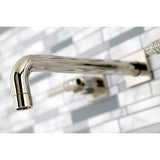Milano Two-Handle 3-Hole Wall Mount Tub Faucet