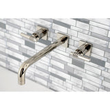 Milano Two-Handle 3-Hole Wall Mount Tub Faucet