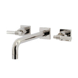 Milano Two-Handle 3-Hole Wall Mount Tub Faucet