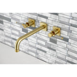 Kaiser Two-Handle 3-Hole Wall Mount Tub Faucet