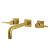 Concord Two-Handle 3-Hole Wall Mount Tub Faucet