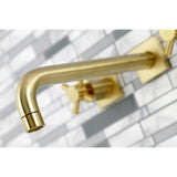 Concord Two-Handle 3-Hole Wall Mount Tub Faucet