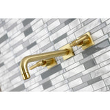 Milano Two-Handle 3-Hole Wall Mount Tub Faucet