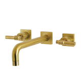 Milano Two-Handle 3-Hole Wall Mount Tub Faucet
