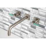 Kaiser Two-Handle 3-Hole Wall Mount Tub Faucet