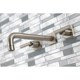 Manhattan Two-Handle 3-Hole Wall Mount Tub Faucet