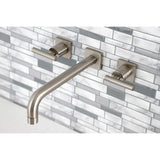 Manhattan Two-Handle 3-Hole Wall Mount Tub Faucet