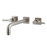 Concord Two-Handle 3-Hole Wall Mount Tub Faucet