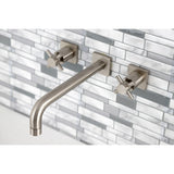 Concord Two-Handle 3-Hole Wall Mount Tub Faucet