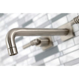 Milano Two-Handle 3-Hole Wall Mount Tub Faucet