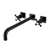 Metropolitan Two-Handle 3-Hole Wall Mount Tub Faucet