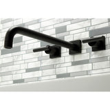 Manhattan Two-Handle 3-Hole Wall Mount Tub Faucet