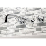 Essex Two-Handle 3-Hole Wall Mount Tub Faucet