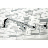 Manhattan Two-Handle 3-Hole Wall Mount Tub Faucet