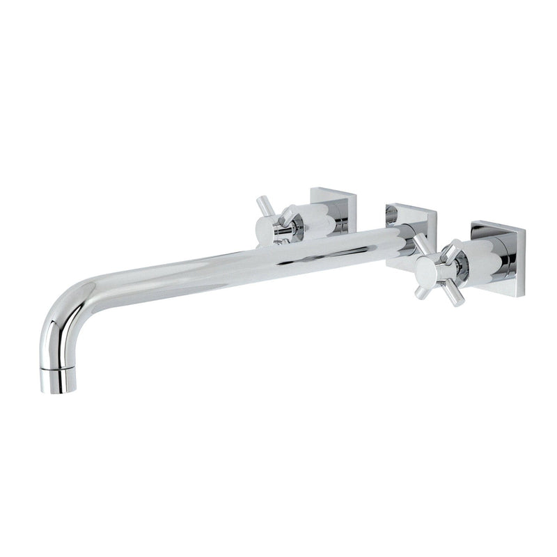 Concord Two-Handle 3-Hole Wall Mount Roman Tub Faucet