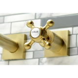 Metropolitan Two-Handle 3-Hole Wall Mount Tub Faucet