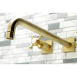 Metropolitan Two-Handle 3-Hole Wall Mount Tub Faucet