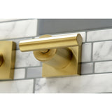 Manhattan Two-Handle 3-Hole Wall Mount Tub Faucet