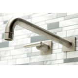 Manhattan Two-Handle 3-Hole Wall Mount Tub Faucet