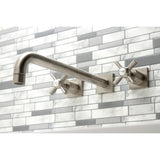 Millennium Two-Handle 3-Hole Wall Mount Tub Faucet