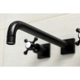 Metropolitan Two-Handle 3-Hole Wall Mount Tub Faucet