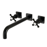 Metropolitan Two-Handle 3-Hole Wall Mount Tub Faucet