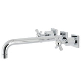 Essex Two-Handle 3-Hole Wall Mount Tub Faucet