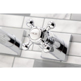 Metropolitan Two-Handle 3-Hole Wall Mount Tub Faucet