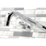 Metropolitan Two-Handle 3-Hole Wall Mount Tub Faucet