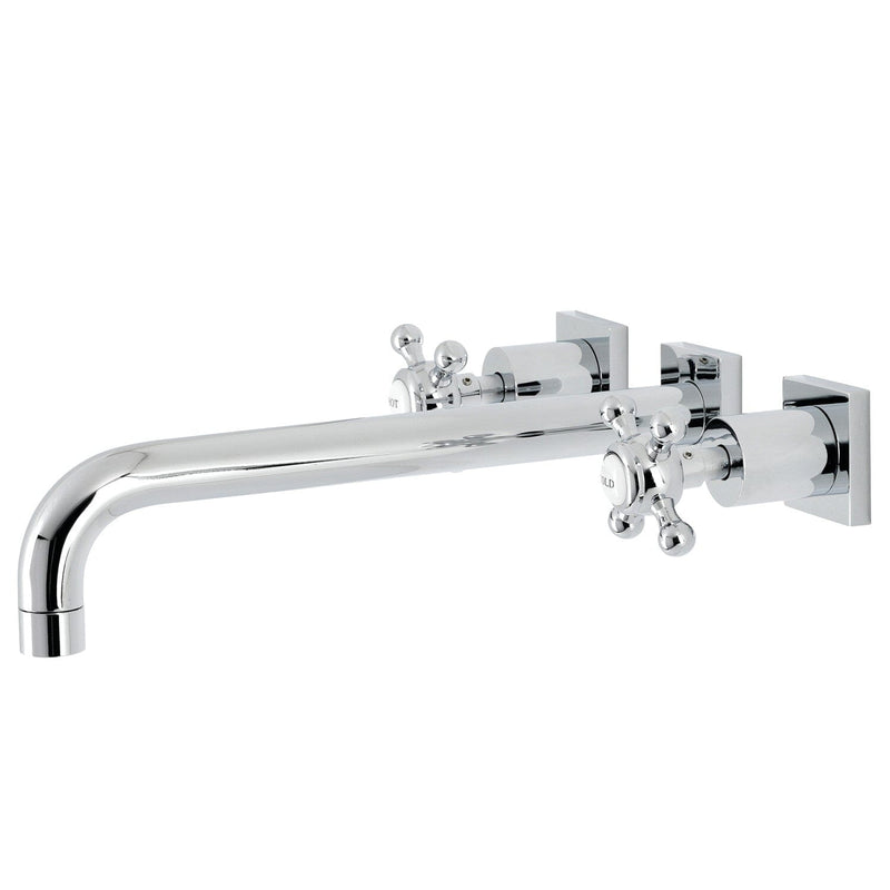 Metropolitan Two-Handle 3-Hole Wall Mount Tub Faucet