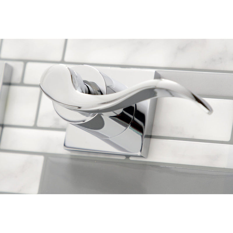 NuWave Two-Handle 3-Hole Wall Mount Roman Tub Faucet