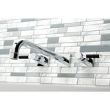 Kaiser Two-Handle 3-Hole Wall Mount Roman Tub Faucet