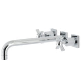 Millennium Two-Handle 3-Hole Wall Mount Tub Faucet