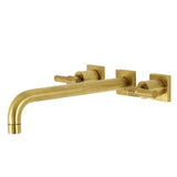 Milano Two-Handle 3-Hole Wall Mount Roman Tub Faucet