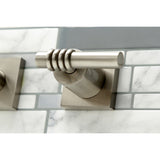 Milano Two-Handle 3-Hole Wall Mount Roman Tub Faucet