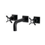 Essex Double-Handle 3-Hole Wall Mount Bathroom Faucet