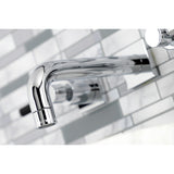 Kaiser Double-Handle 3-Hole Wall Mount Bathroom Faucet