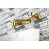 Essex Double-Handle 3-Hole Wall Mount Bathroom Faucet