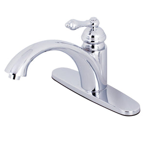 Vintage Single-Handle 1-or-3 Hole Deck Mount Kitchen Faucet