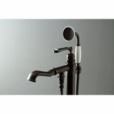 Royale Single-Handle 1-Hole Freestanding Tub Faucet with Hand Shower