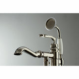 Royale Single-Handle 1-Hole Freestanding Tub Faucet with Hand Shower