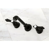 Heirloom Two-Handle 3-Hole Wall Mount Roman Tub Faucet
