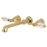 Wilshire Two-Handle 3-Hole Wall Mount Roman Tub Faucet