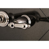 English Country Two-Handle 3-Hole Wall Mount Roman Tub Faucet